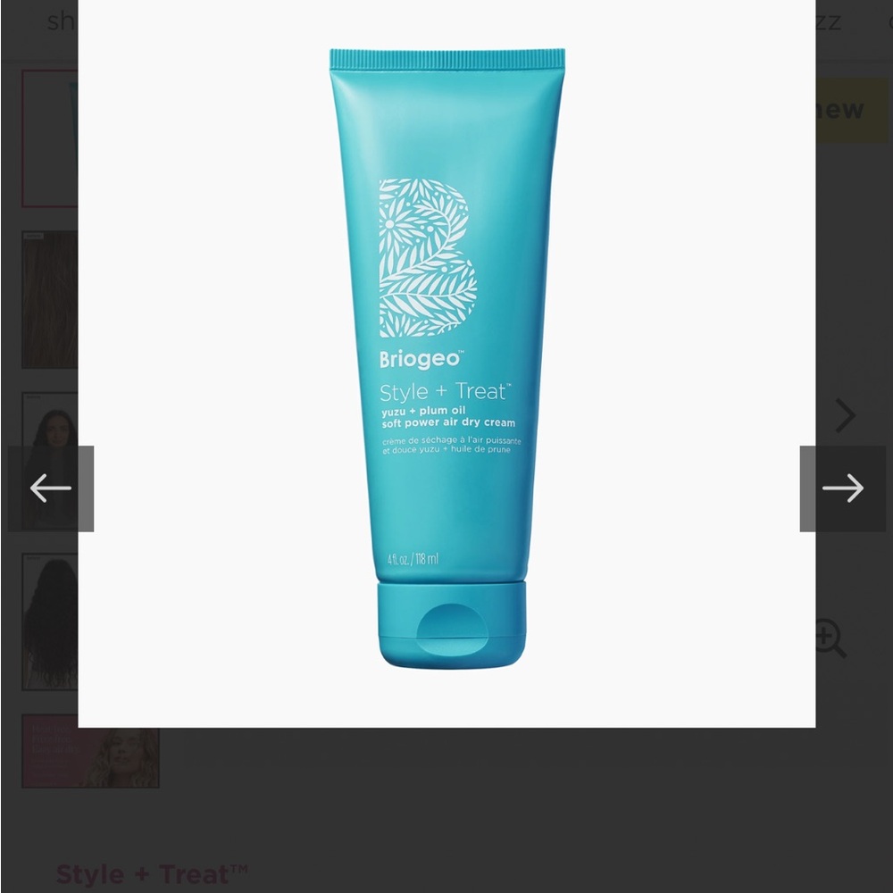 Briogeo Style + Treat Air Dry Hair Cream